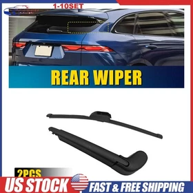 Rear Windshield Wiper Arm&Blade Assembly Rubber For Jaguar F-PACE 2017-23 1-5Set