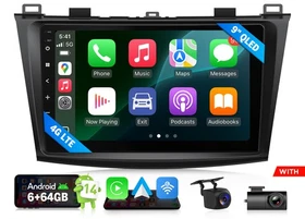 For 2010-2013 Mazda3 M3BLX7S 6+64G Android 14 Radio Car Stereo GPS CarPlay Video