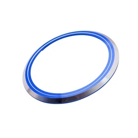 3.35'' Aluminum Front logo Ring Decoration  Cover Trim For Jaguar F-Pace XE XF