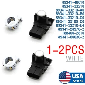 White PDC Parking Aid Sensor 89341-48010 For Toyota Sienna 3.5L Lexus GX460 4.6L