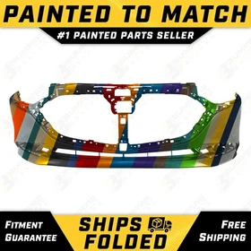 NEW Painted To Match Front Bumper Cover Replacement for 2019-2025 Mazda 3 Sedan