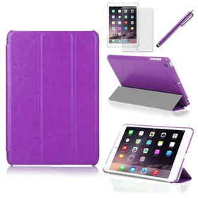 Tri-Fold Slim Smart Magnetic Leather Case for Apple iPad Air 1 2 / Mini 1 2 3