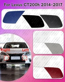 Platinum Grey 1J4 Front Bumper Tow Hook Eye Cover Cap For Lexus CT200h 2014-2017
