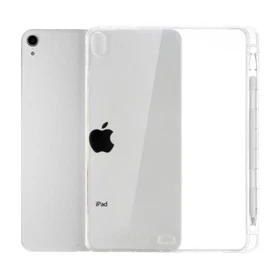 For iPad 5/6th/7th/8th/9th Gen Mini A17 Pro 2024 Clear Case Slim W/Pencil Holder
