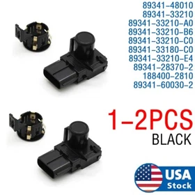 Black PDC Parking Aid Sensor 89341-48010 For Toyota Sienna 3.5L Lexus GX460 4.6L
