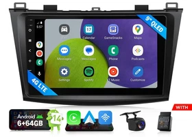 For 2010-2013 Mazda3 M3BLX7S 6+64G Android 14 Radio Car Stereo GPS CarPlay Video