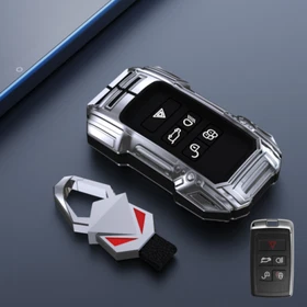 Alloy Silicone Car Key Case Cover For Land Rover Range Rover For Jaguar E-Pace