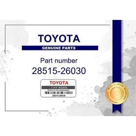 Genuine Toyota Solenoid Resistor - Multiple Part Numbers [Set 28515]