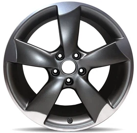 2011-2017 AUDI A4 AUDI S4 Machined Grey 19x8.5 OEM Wheel 58867 