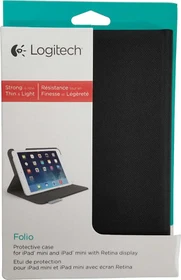 Logitech Slim UltraThin Folio Protective Cover iPad Mini 1 2 3 Gen Retina Case