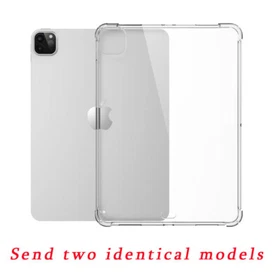 For iPad 2nd 3rd 4th 7th 8th 9th Gen Pro 11" M4 M5 Clear Transparente Case Cover