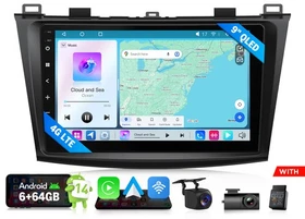 For 2010-2013 Mazda3 M3BLX7S 6+64G Android 14 Radio Car Stereo GPS CarPlay Video
