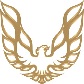 Pontiac Firebird Trans AM Vintage American Muscle Car Vinyl Sticker Decal Hood