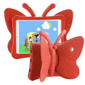 For iPad 5th 6th 7th 8th 9th 10th 11th (A16) Gen Butterfly Stand Case Kids Gift