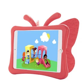Kids Butterfly Stand Case for iPad (A16) /10th 9th 8th 7th & Mini 1/2/3/4/5/6/7