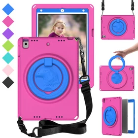 For iPad (A16) 11th Gen 11" / 10th Gen 10.9" Rotating Case with Screen Protector