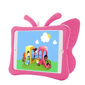 Kids Butterfly Stand Case for iPad (A16) /10th 9th 8th 7th & Mini 1/2/3/4/5/6/7