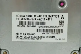 39530-SJA-A01 ACURA Telematics Control Module Unit Rl #2