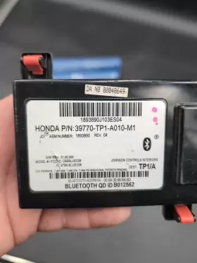 39770-TP1-A010-M1 ACURA Hft Bluetooth Handsfree Module Tsx #2