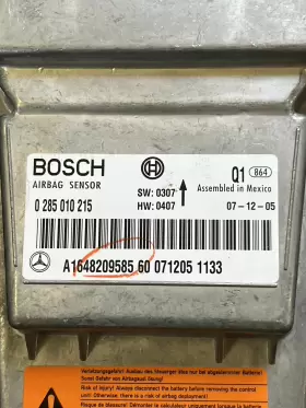 A1648209585 AMG Safety Bag Sensor Control Module Unit W164 #2