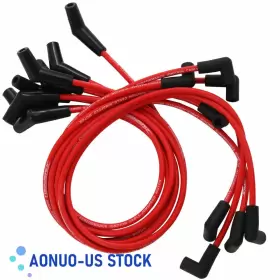 ACCEL-8871 AONUO-US Spiral Core Spark Plug Wires End Chevy #2