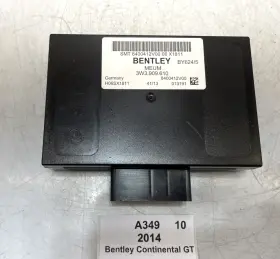 3W3909610 BENTLEY Trunk Lid Lock Release Control Module Gt