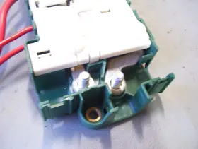 61138367768 BMW Rear Trunk Battery Fuse Junction Regulator #2