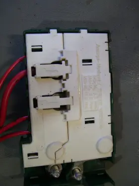 61138367768 BMW Rear Trunk Battery Fuse Junction Regulator #3