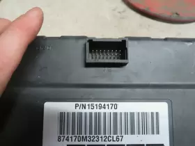 15194170 CADILLAC Body Control Module Escalade #3