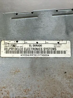 591-06601 CADILLAC Chassis Ecm Communication Luggage Onstar #3