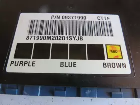09371990 CHERVORET Body Control Module Chevy Gmc Silverado #3