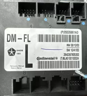 05026861AD CHRYSLER Door Control Module Front Left Lh Dodge #2