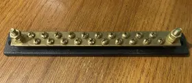 M-448 COLE-HERSEE Bus Bar Volts Common Plate Screw Stud