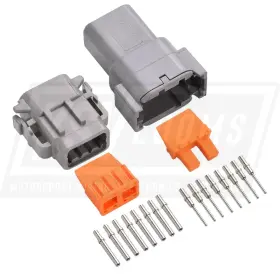 DTM8M-K-N DEUTSCH Mated Dtm Connector Awg Kit