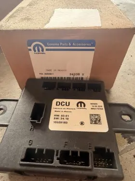 68531797AK DODGE Front Door Module Driver Ram
