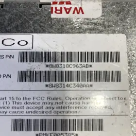 8W8314C340AA FORD Xk Radio Receiver Control Module Sirius #2