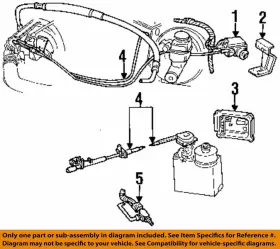 1L1Z9F924AA FORD OEM Cruise Control Deactivator Switch