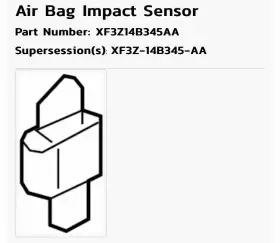 XF3Z-14B345-AA FORD Sensor Lincoln Continental #2
