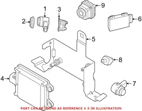 66316886218-BB GENUINE BMW Cruise Control Distance Sensor