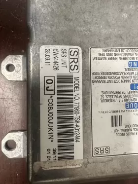 77960-TS8-A012-M4 HONDA Control Module Unit Srs Civic #2