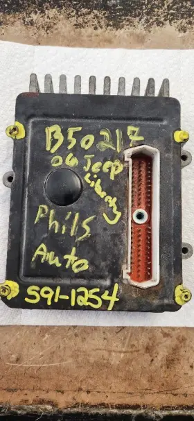 591-01254 JEEP Chassis Ecm Transmission Engine Liberty