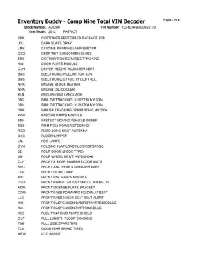 Patriot JEEP/PLYMOUTH TRUCK Chassis Ecm Suspension Tpms #3