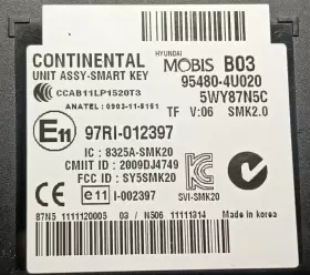 95480-4U021 KIA Theft Locking Keyless Hybrid Optima #3