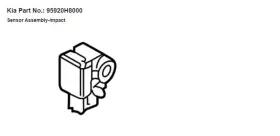 95920-H8000 KIA Sensor Impact Rio