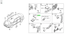 96000-3N500 KIA Cadenza Module Sensor Rain Stinger