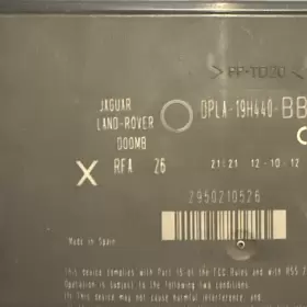 DPLA19H440BB LAND ROVER Anti Theft Keyless Control Module #3