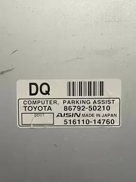 86792-50210 LEXUS Parking Assist LS460 #2