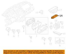 EE9Z19980D LINCOLN Chassis Ecm Temperature Control Center