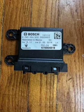 670004819 MASERATI Ghibli Assist Control Module Park