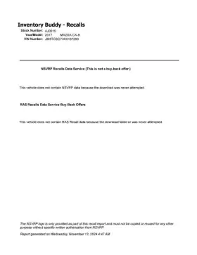 CX-9 MAZDA Chassis Ecm Transfer Right Dash CX-3